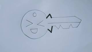 How To Draw A Key | Key Drawing For Kids and Beginners In easy Way by Puzzlebee 14 views 2 years ago 3 minutes, 8 seconds