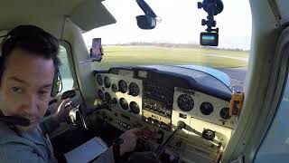 Flight to EKKL in C152 with &quot;landing challenge&quot;