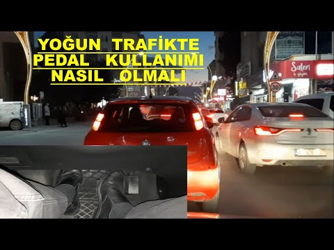 Yoğun Trafiğe Denk Gelmişken Pedal Kullanımını Anlatalım