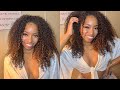“Clip” Over Method Using Curly Clip Ins| Better Length #blackhairstyles #subscribe