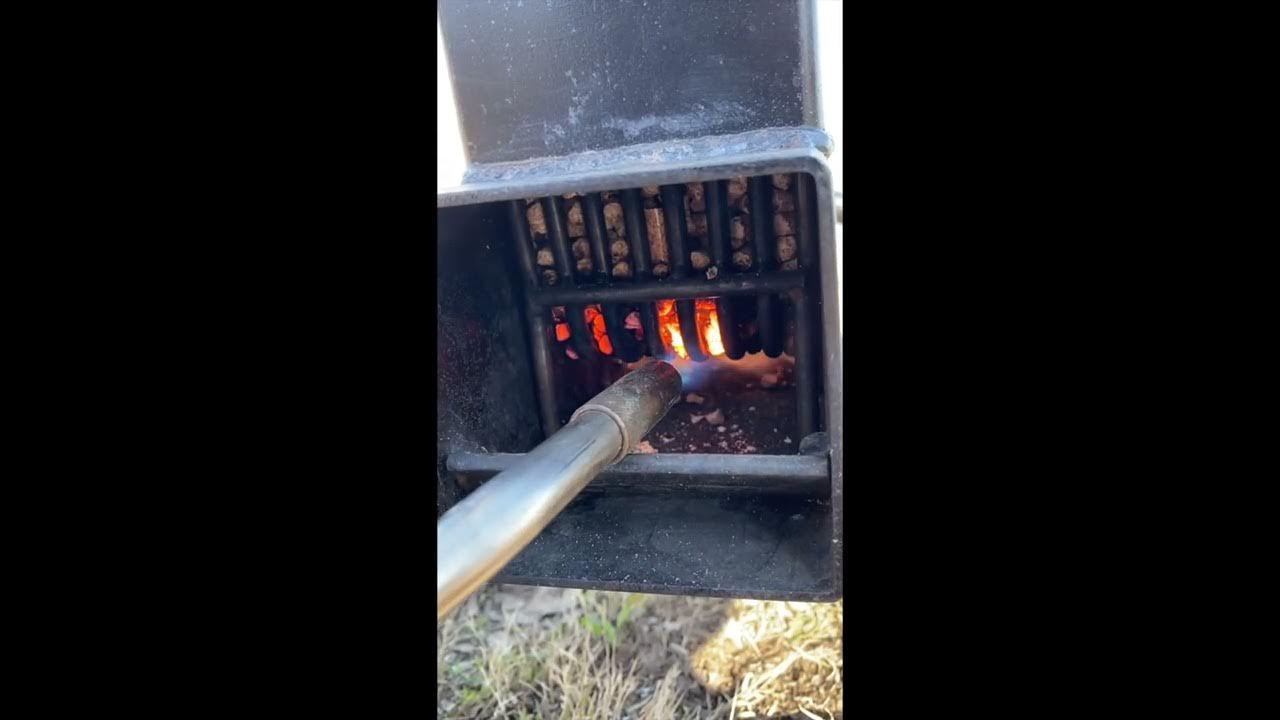 Freedom Stove The ultimate gravity fed pellet rocket stove. YouTube