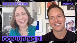 Conjuring 3 : Patrick Wilson & Vera Farmiga nous parlent des passages cultes de la saga horrifique !