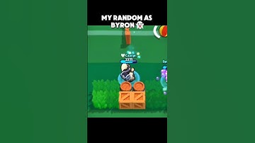 Byron is a healer 🤨 ? ~randoms #shorts #brawlstars