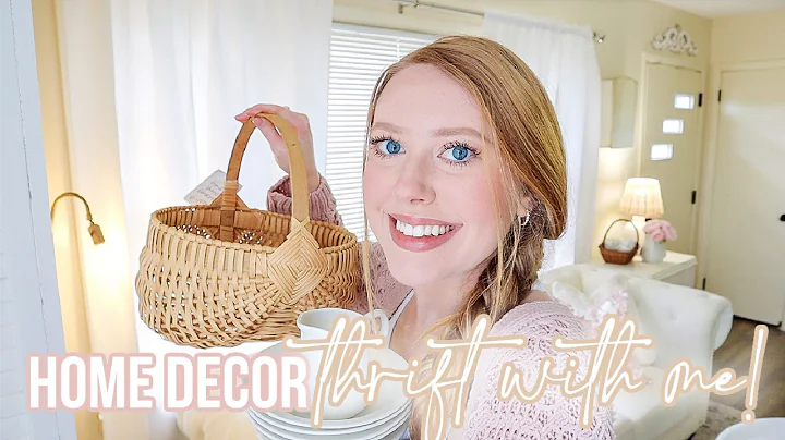 HUGE COTTAGE DECOR THRIFT WITH ME 2023! + my new f...