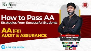 Full Post Result Session | Dec 25 | for ACCA AA/F8 Audit & Assurance | By Sir M.Sajid Kapadia( FCA FCCA ) Guide