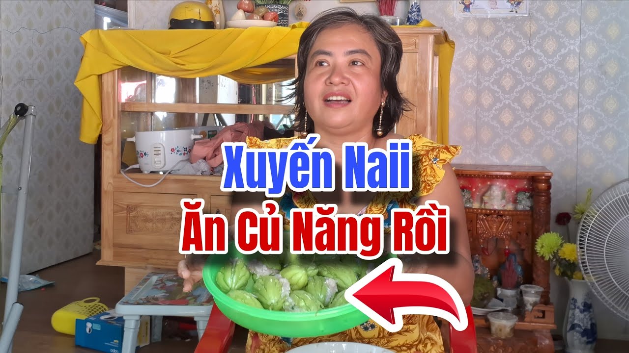 Xuyến Naii đã ăn Củ Năng rồi Ngoại Lan ơi #phạmmongag #xuyennaii #ngoạiLan 