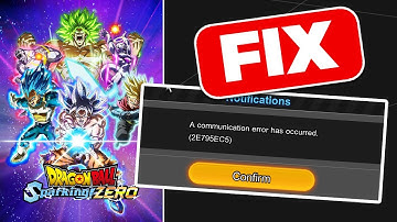 Fix Dragon Ball Sparking Zero Error Code 2E795EC5 (2025)