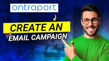 How to create an email campaign on Ontraport - Step by Step 2025