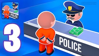 Police Department Tycoon 3D Gameplay Walkthrough Part 3 - Tutorial Police Management (Android,iOS)