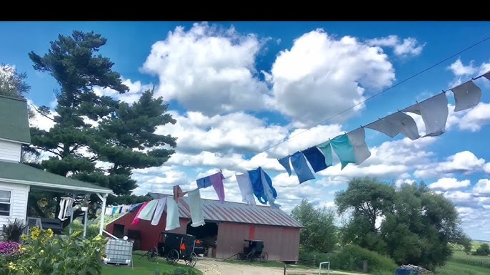 Amish Quilted Hotpads - Down a Country Road