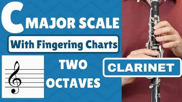 Clarinet C Major Scale | Two Octaves SLOW
