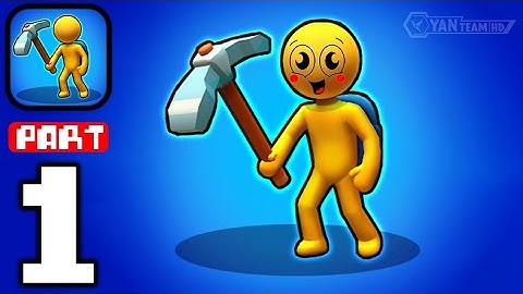 Uncharted Abyss - Gameplay Walkthrough Part 1 Tutorial Mining Gold and Copper (Android,iOS)