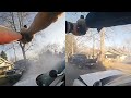 Bodycam: Suspect Rams Cop Cars With Stolen Truck Before Shooting. Indianapolis, IN. Feb 25, 2023.