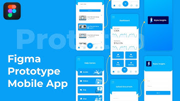 Figma Mobile App Design Prototype Tutorial | Step-by-Step Guide
