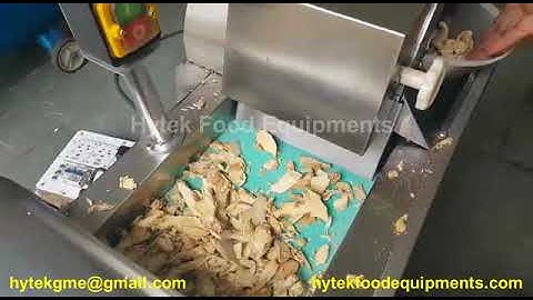 Ginger Slicing and Cutting Machine | Multipurpose Vegetables Cutting, Slicing, Cubing, Dicing