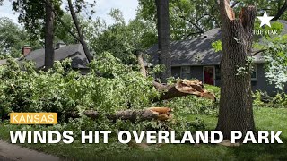 Overland Park Residents Describe Storm That Damaged Trees, Property Sunday Night by Kansas City Star 548 views 10 days ago 1 minute, 33 seconds