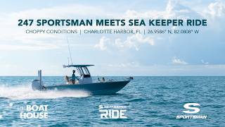 247 Sportsman Meets Sea Keeper Ride in Choppy Conditions | Charlotte Harbor, FL | BoatHouseH2o.com