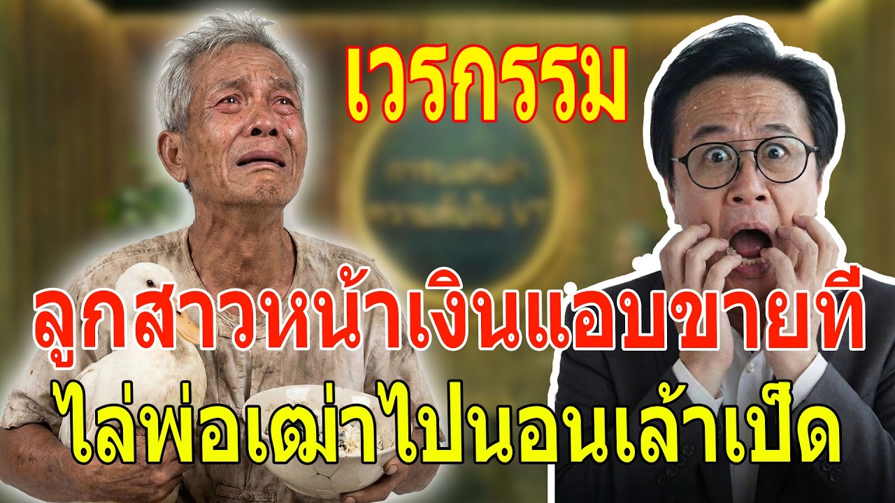 เรื่องเล่า กับ วีที: ลูกสาวหน้าเงินแอบขายที่ - ไล่พ่อเฒ่าไปนอนเล้าเป็ด