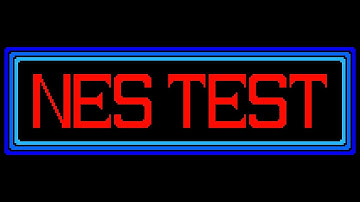 Controller SW Test (Alternative KR Debug Mode NES Classic Edition Beta Variant) - NES Test