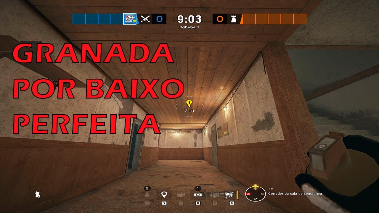 [R6] COMO FAZER GRANADAS POR BAIXO PERFEITAMENTE - YouTube