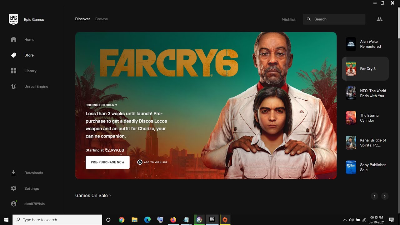 FAR CRY 6 Game of the Year Edition  Download for PC - The Epic Games Store