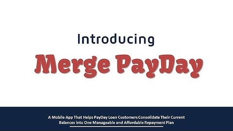 Review of Merge PayDay Mobile App Prototype Developed using Axure RP