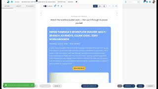 Email Agent in Paminga IQ: Draft On-Brand Emails with AI Split Nodes In Paminga S Workflow Builder