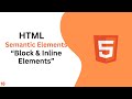 HTML Basic to Advanced – Difference between Semantic vs Non-semantic Elements | Upgrade Skill