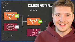 I Had the Best CFB Playoff Run Ever...