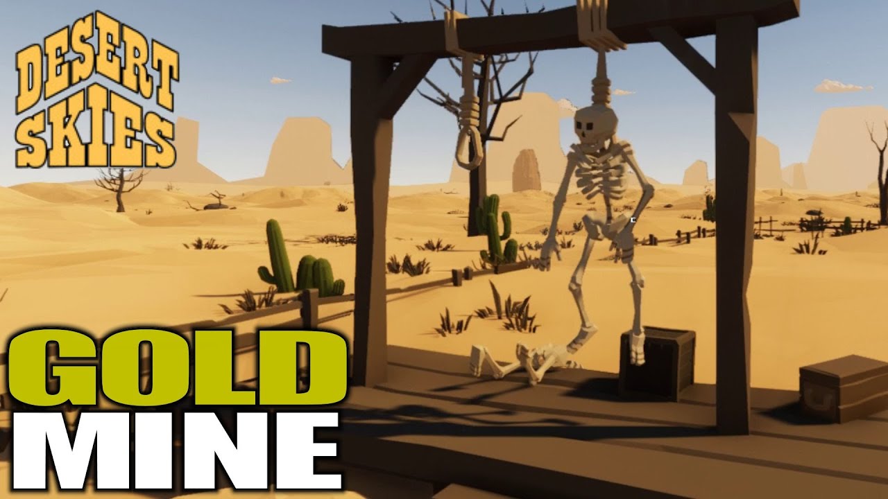 HUGE Cave With GOLD & More | Desert Skies Gameplay | E02