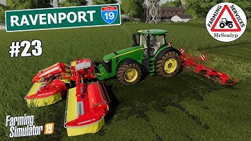 RAVENPORT, #23, PS4, Farming Simulator 19, Start from Scratch Let