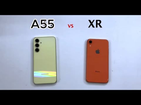 📱 Samsung A55 vs iPhone XR – Old Flagship vs New Midrange! Which One Wins?