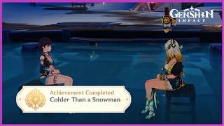 Colder Than a Snowman | Hidden Achievement | Genshin Impact 7.0 Snezhnaya
Colder Than a Snowman
Win a cold endurance contest against a Natlan competitor.
๐ถ Wonders of The World Hidden Achievement
โญ Genshin Impact 7.0 Snezhnaya
โงโโโโโโโงโโโโโโโงโโโโโโโงโโโโโโโง
Like ๐ Share ๐ Comment ๐ฌ Subscribe โ
#GenshinImpact
#hoyoverse #Hoyocreators #genshinimpactgameplay
#genshin #genshinimpact
hidden achievement, genshin, genshin impact gameplay, genshin impact guide, genshin impact walkthrough,genshin impact story, genshin impact lore, genshin impact cutscene,genshin impact archon quest, genshin impact world quest, genshin impact hidden quest,genshin impact hidden interaction, genshin impact hidden content,genshin impact secret, genshin impact easter egg,genshin impact anecdote, traveler tales genshin, genshin impact character story,genshin impact achievement, hidden achievement genshin, wonders of the world genshin Colder Than a Snowman | Hidden Achievement | Genshin Impact 7.0 Snezhnaya
