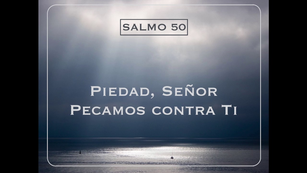 ⁣Piedad, Señor, pecamos contra ti (Salmo 50) | Athenas & Tobías Buteler