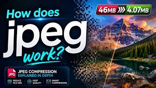 JPEG Compression Explained: How 46MB Becomes 4.07MB
