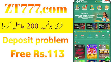 ZT777, Game Withdrawal Kaise Kare | ZT777 Game Withdrawal Problem | How to Withdraw Money ZT777 Game