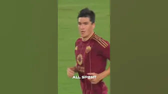 ELDOR SHOMURODOV "ROMA"NING MAVSUMDAGI ILK GOLINI URDI thumbnail