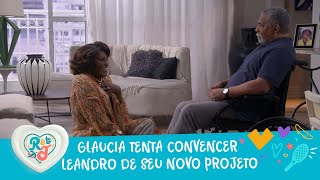 Glaucia tenta convencer Leandro de seu novo projeto | A Infância De Romeu e Julieta