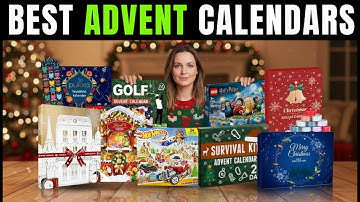 ✅ 10 Best Advent Calendars [2025] 🎄 for Teens, Men, Women | Beauty, LEGO, Hot Wheels, Survival...