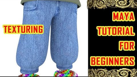 jeans texture in maya | texturing in maya|hindi animation tutorials|maya texturing tutorial in hindi