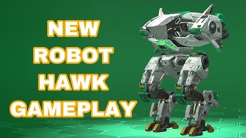 The new meta bot ? - New robot HAWK gameplay | War Robots Test Server 🔥