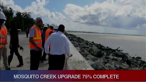 Mosquito Creek Upgrade 75% Complete