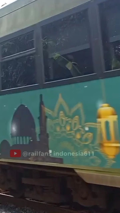 KA Argo Bromo Anggrek Rangkaian livery Idul Fitri 2024😎🌟#shorts #keretaapiindonesia