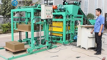 QTF4-25B automatic block making machine