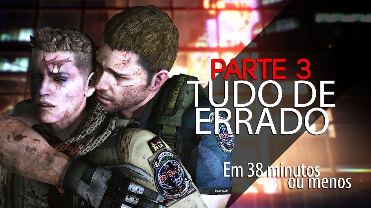 ESTÁ TUDO ERRADO COM: RESIDENT EVIL 6 - 3/5 (CHRIS)