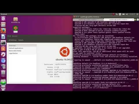 Linux Ubuntu 16.04 [xenial xerus] - install openjdk8
