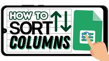 How to Sort Columns in Google Sheets Mobile (Freeze Row)