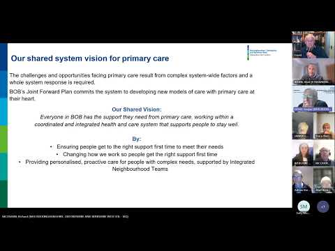 West Berkshire Patient Panel RE primary care transformation