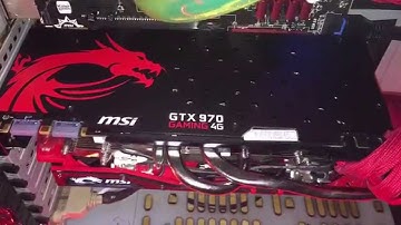 Msi Gtx 970 backplate installation