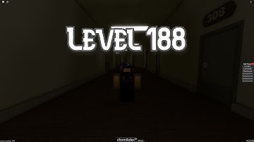 How to Unlock "Level 188" In The Find the Chomiks Backrooms (Read Description)